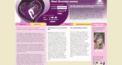 Desktop Screenshot of meetukrainianwoman.com